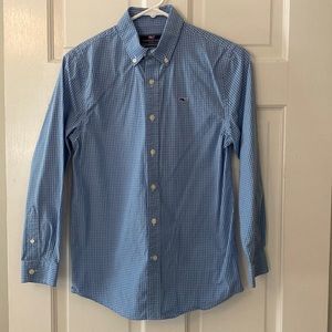 Boys Vineyard Vines medium button down shirt.